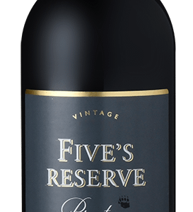 FIVE'S RESERVE PINOTAGE - 6 x 750ml