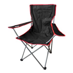 Outdoor Camping Chair with Carry Bag and Drink Holder - Foldable Design