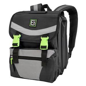 Backpack with 3 Comparments and Lunch Box Holder
