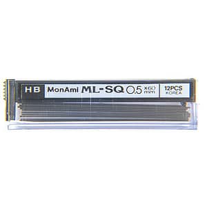 Monami ML-SQ Lead HB 0.5mm x 60mm 12/Tube