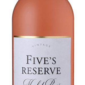 FIVE'S RESERVE MERLOT ROSE - 6 x 750ml