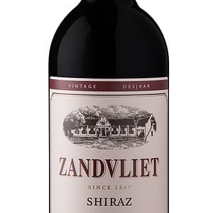 ZANDVLIET ESTATE SHIRAZ - 6 x 750ml