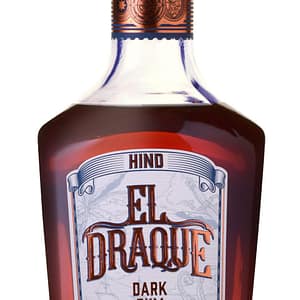 HIND EL DRAQUE DARK RUM SINGLE 750ml
