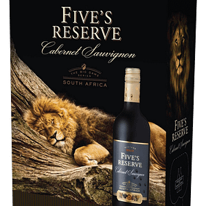 FIVE'S RESERVE CABERNET SAUVIGNON - 4 x 3L