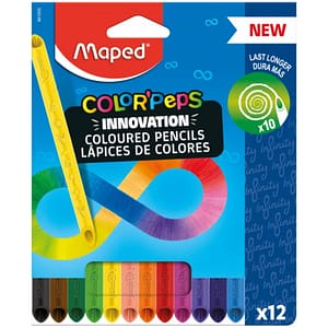 Maped Infinity Wood Free Colour Pencils Set 12
