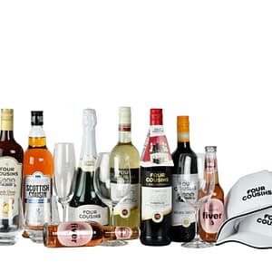 FOUR COUSINS LIVE VIRTUAL TASTING KIT & BOOKING - 23 MARCH 2022