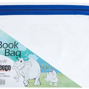Meeco PVC Book Bag with Zip