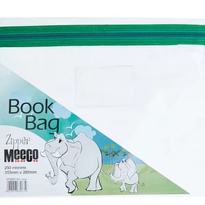 Meeco PVC Book Bag with Zip