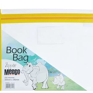 Meeco PVC Book Bag with Zip