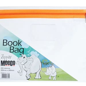 Meeco PVC Book Bag with Zip