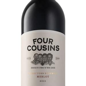 FOUR COUSINS DIRECTORS RESERVE MERLOT - 6 x 750ml