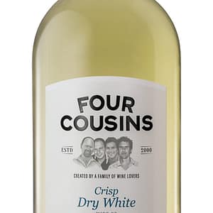 FOUR COUSINS DRY WHITE - 6 x 1.5L