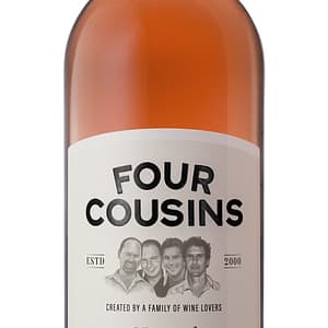 FOUR COUSINS NATURAL SWEET ROSE - 12 x 750ml