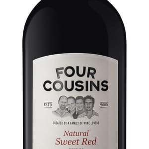 FOUR COUSINS NATURAL SWEET RED - 6 x 1.5L