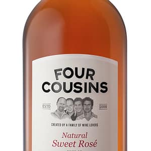 FOUR COUSINS NATURAL SWEET ROSE - 6 x 1.5L